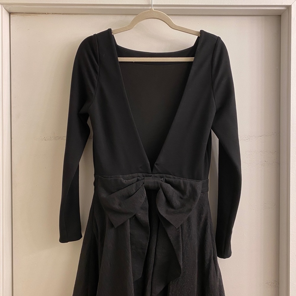 Fame and Partners π Free Shipping Westside Dress Size 6 Formal Hi-Lo Gown - Picture 11 of 15